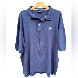 Beverly Hills Polo Club Polo Navy Blue Size 2XL
